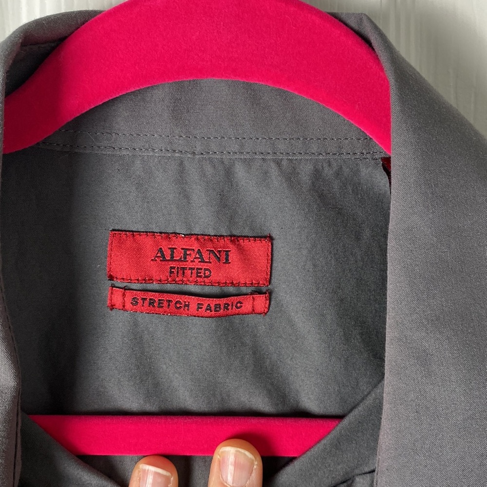 Alfani Fitted Dress shirt - Picture 2 of 7